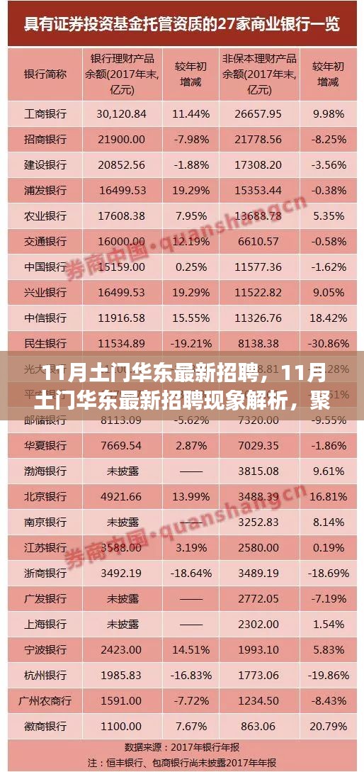 11月土门华东最新招聘现象解析，聚焦观点之争，洞悉招聘热点