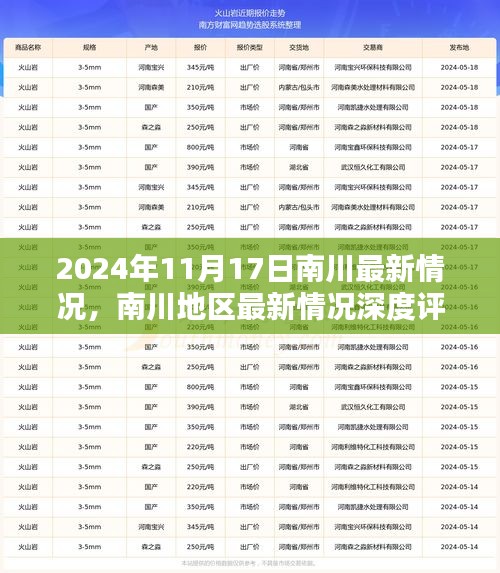 南川地区最新深度评测报告（2024年11月版）
